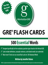 500 Essential Words (eBook): Manhattan GRE Vocabulary Flash Cards